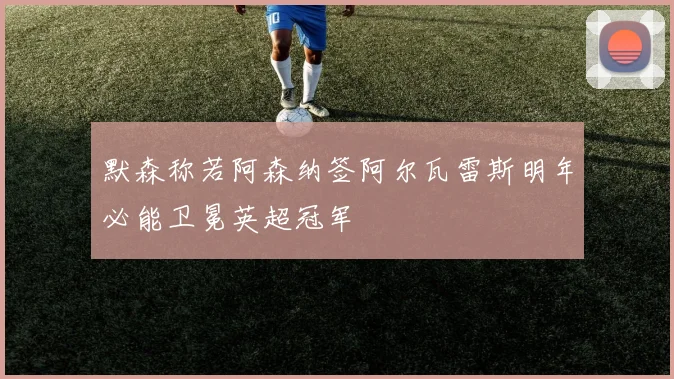默森称若阿森纳签阿尔瓦雷斯明年必能卫冕英超冠军