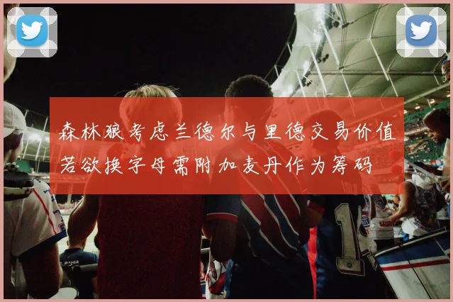 森林狼考虑兰德尔与里德交易价值若欲换字母需附加麦丹作为筹码